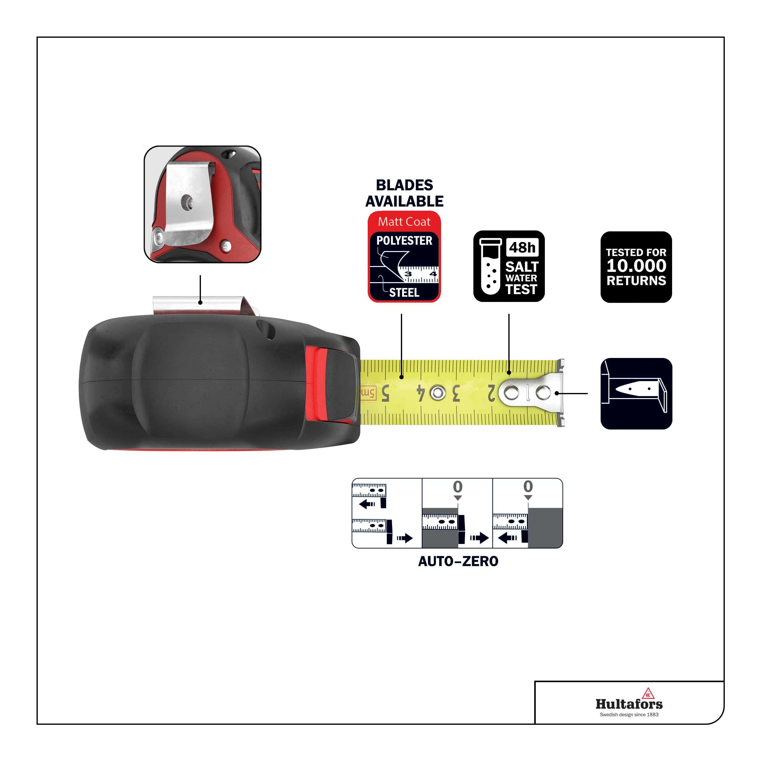 HULTAFORS-350207-Fléxometro PR 5M Display