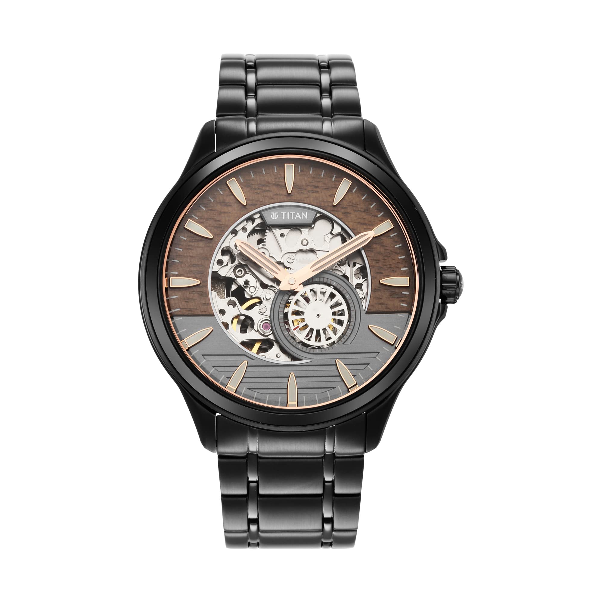 Titan Stainless Steel Analog Black Dial Mens Watch-1793Km04, Band Color:Black (B09LV8YQ4P) Amazon Price History, Amazon Price Tracker