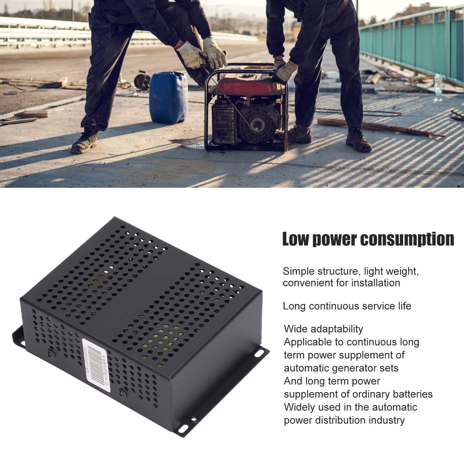 Chargeur de maintien de charge pour batterie, protection contre les surcharges, les courts-circuits et l'inversion de mémoire, module de charge de maintien de charge pour batterie (JNC-24V-05A)