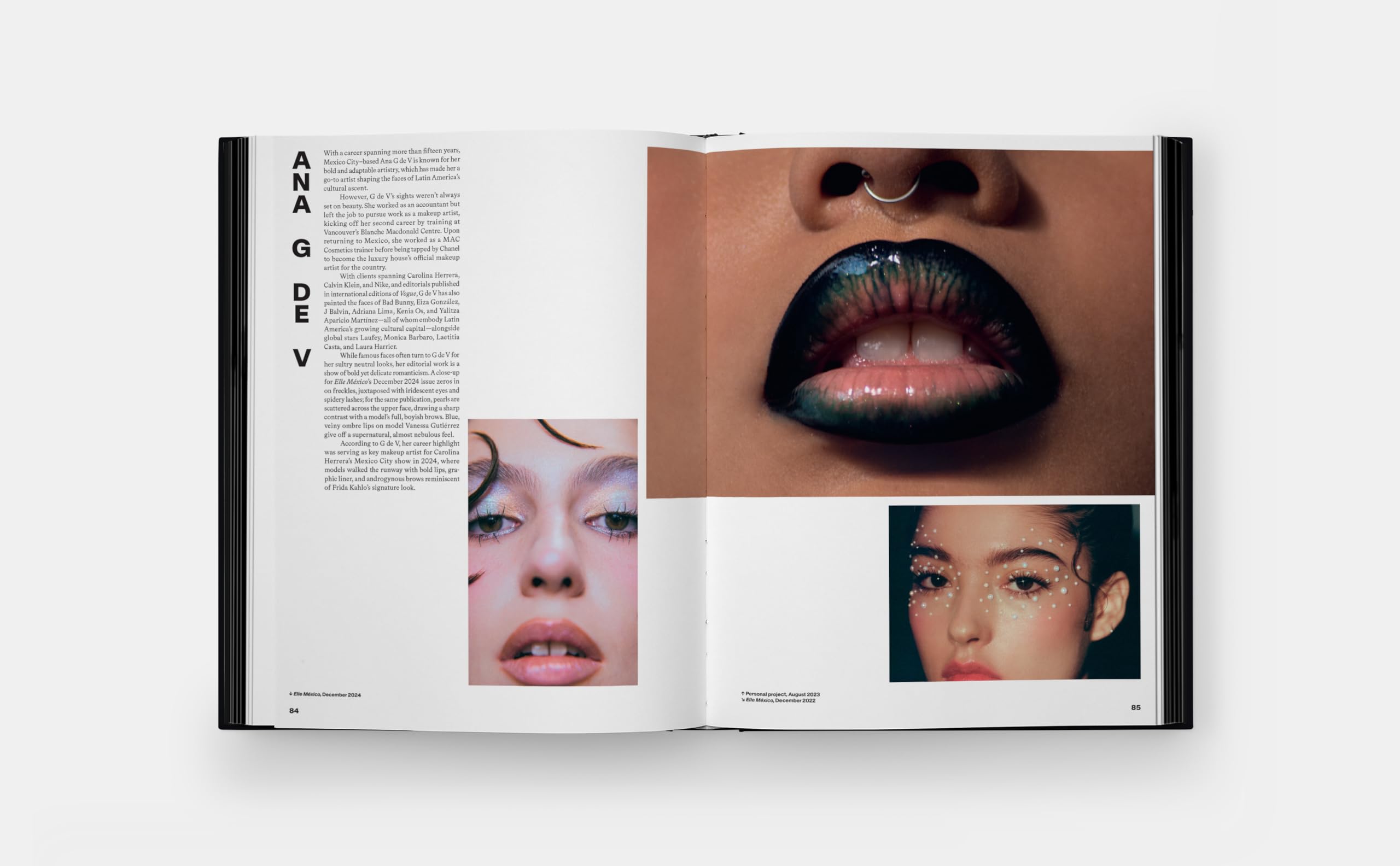 Blush: Contemporary makeup artists