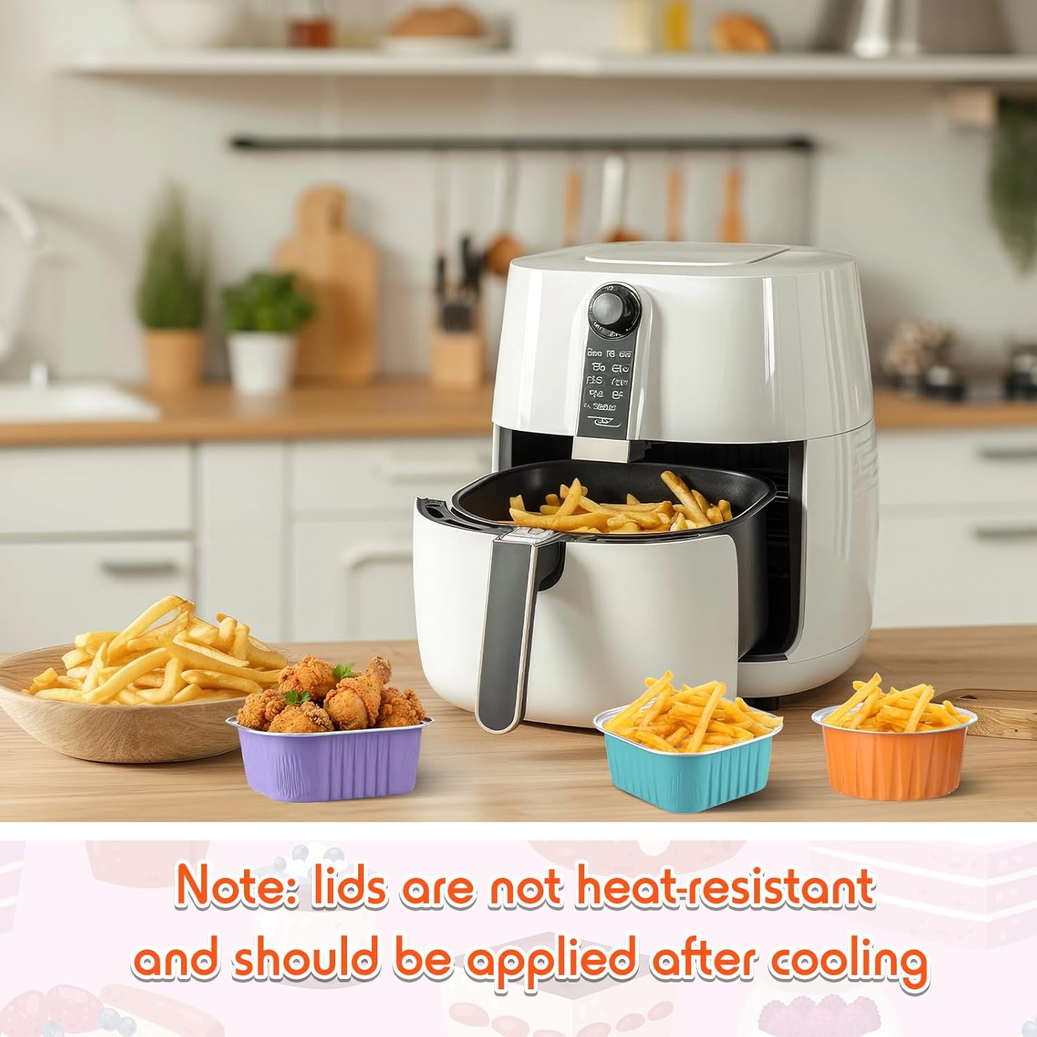 540 Pcs Mini Loaf Pans with Lids and Spoons Mini Cake Disposable Pans 10 oz and 5 oz Square Rectangle Round Aluminum Foil Cupcake Baking Cake Tins for Desserts, Pastel Color