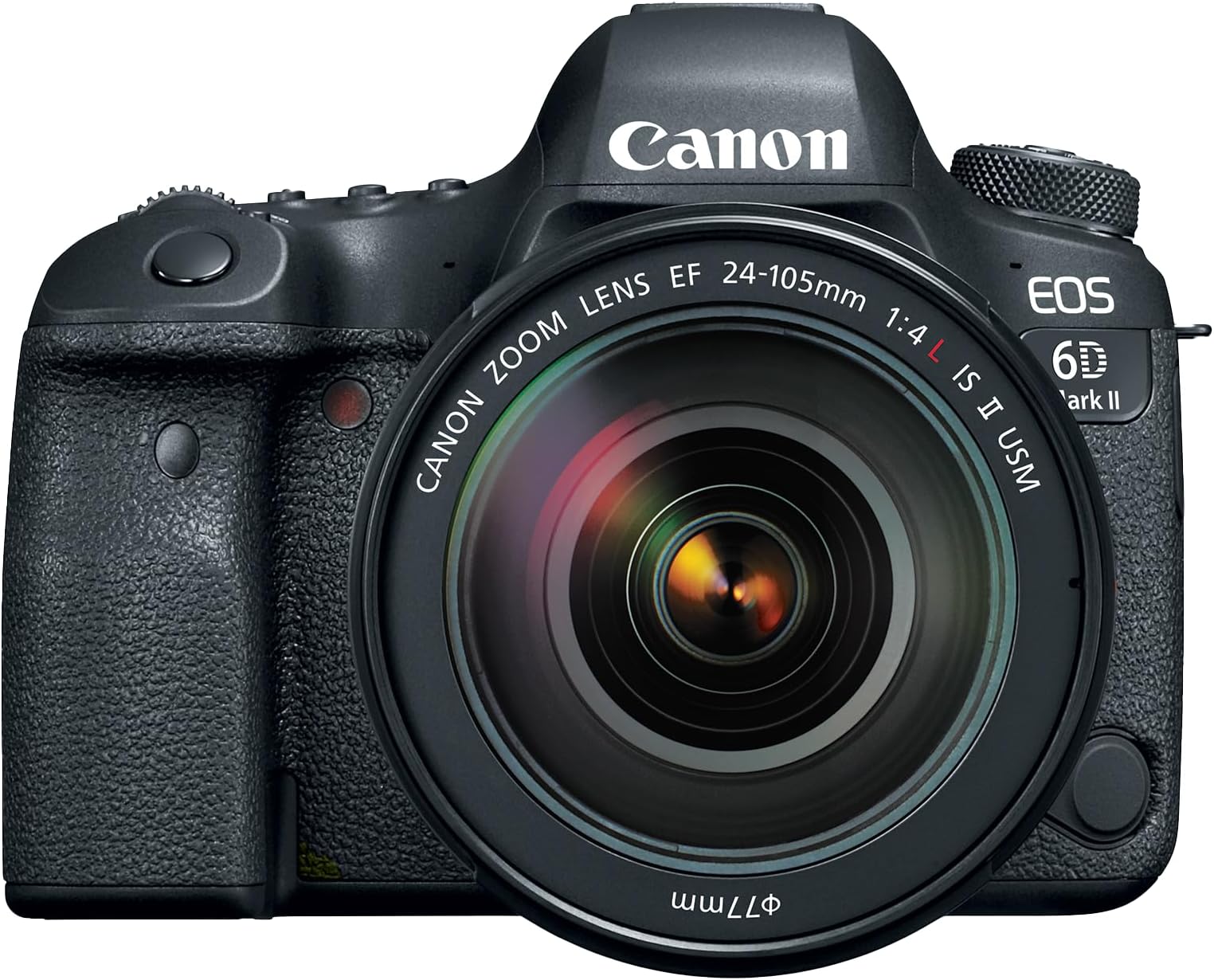 EOS 6D Mark II DSLR Camera with EF 24-105mm USM Lens, WiFi Enabled Black