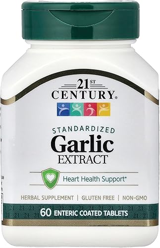 21st Century Tabletas de ajo (sin olor), 60 unidades (21840)