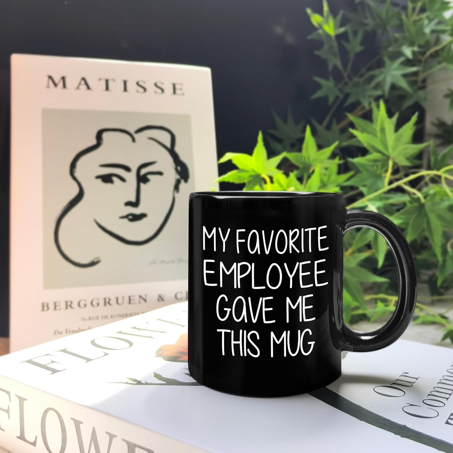Funny Boss Office Coffee Mug Gift for boss, My Favorite Employee Gave Me This mug, Unique Birthday Boss's Day Christmas Mugs Gifts for bosses, Leader, Male or Female - Novelty Bosses Coffee Tea mugs78 - Image 4