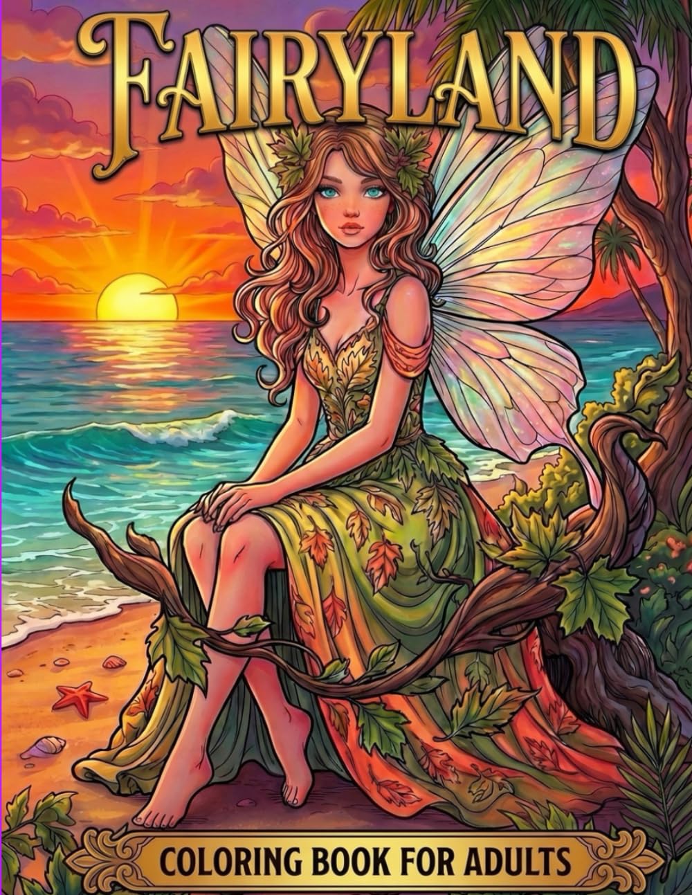 FAIRYLAND: COLORING BOOK FOR ADULT