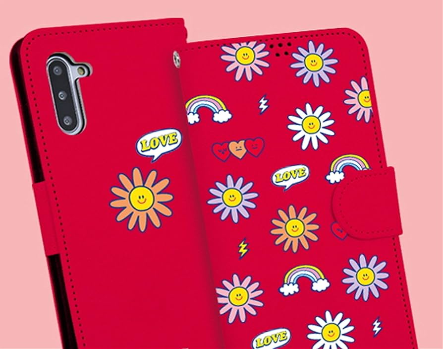 Amazon.co.jp: 可愛い Pattern Pink Smile Flower Emoticon