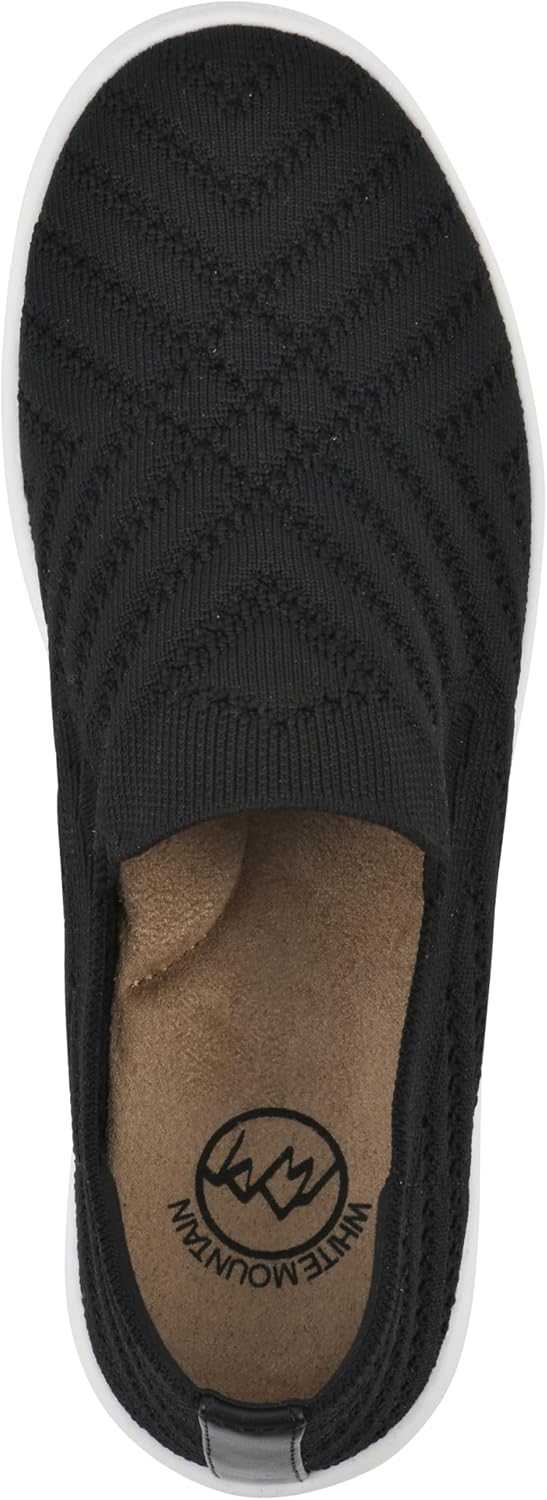 WHITE MOUNTAIN Women's Upbear Woven Knit Sneaker