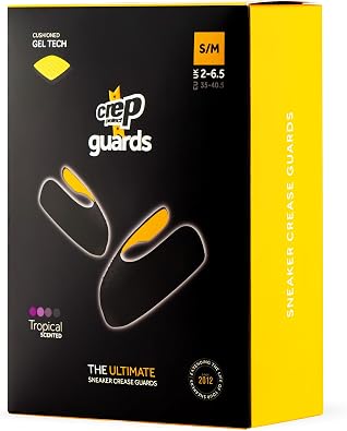 Crep Protect Ultimate Sneaker Guards - واقيات أحذية رياضية لمنع التجعيد - مقاس صغير US 3-7.5 (زوج في عبوة)