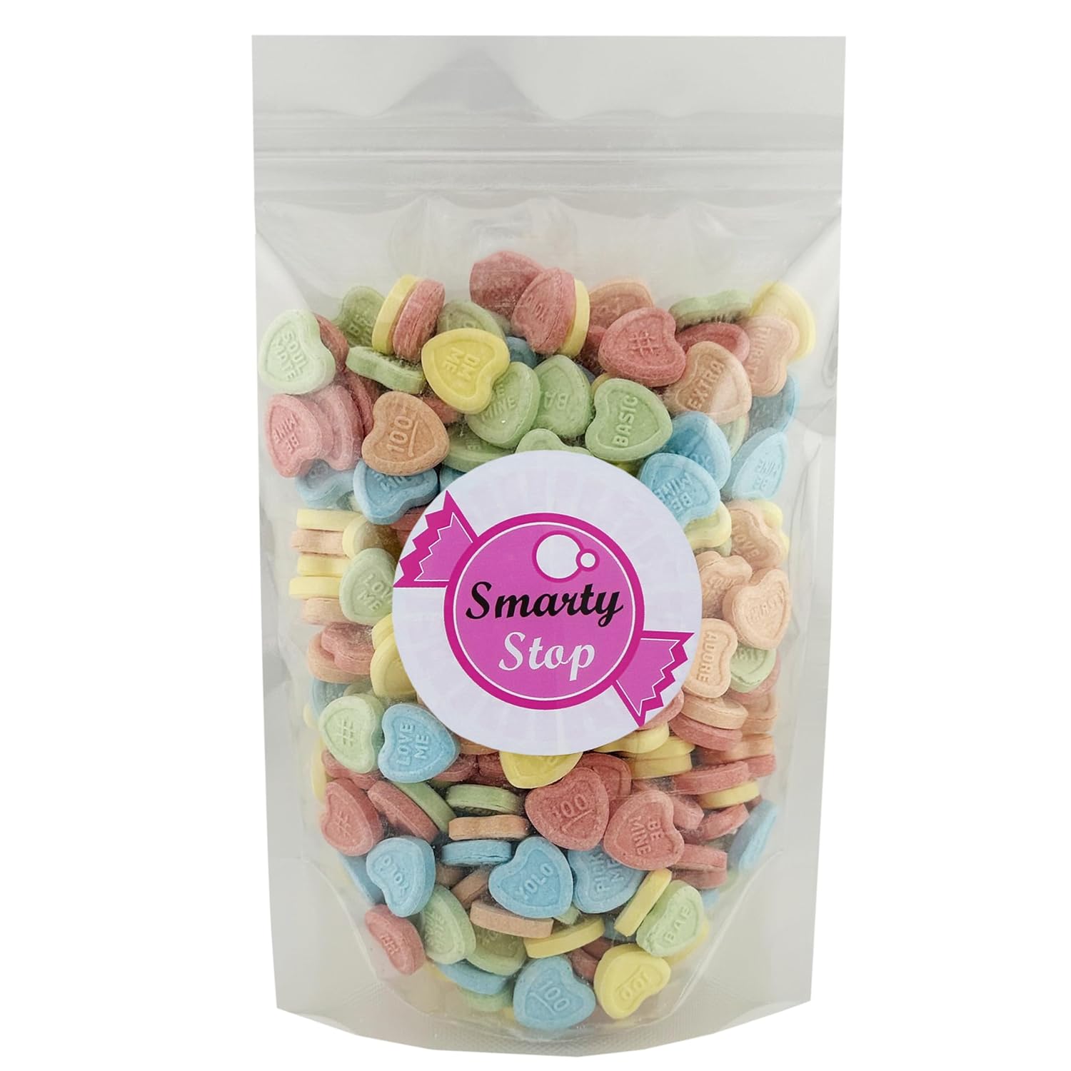 Smarty Stop Conversation Hearts Candy (5 Pound (Pack of 1))