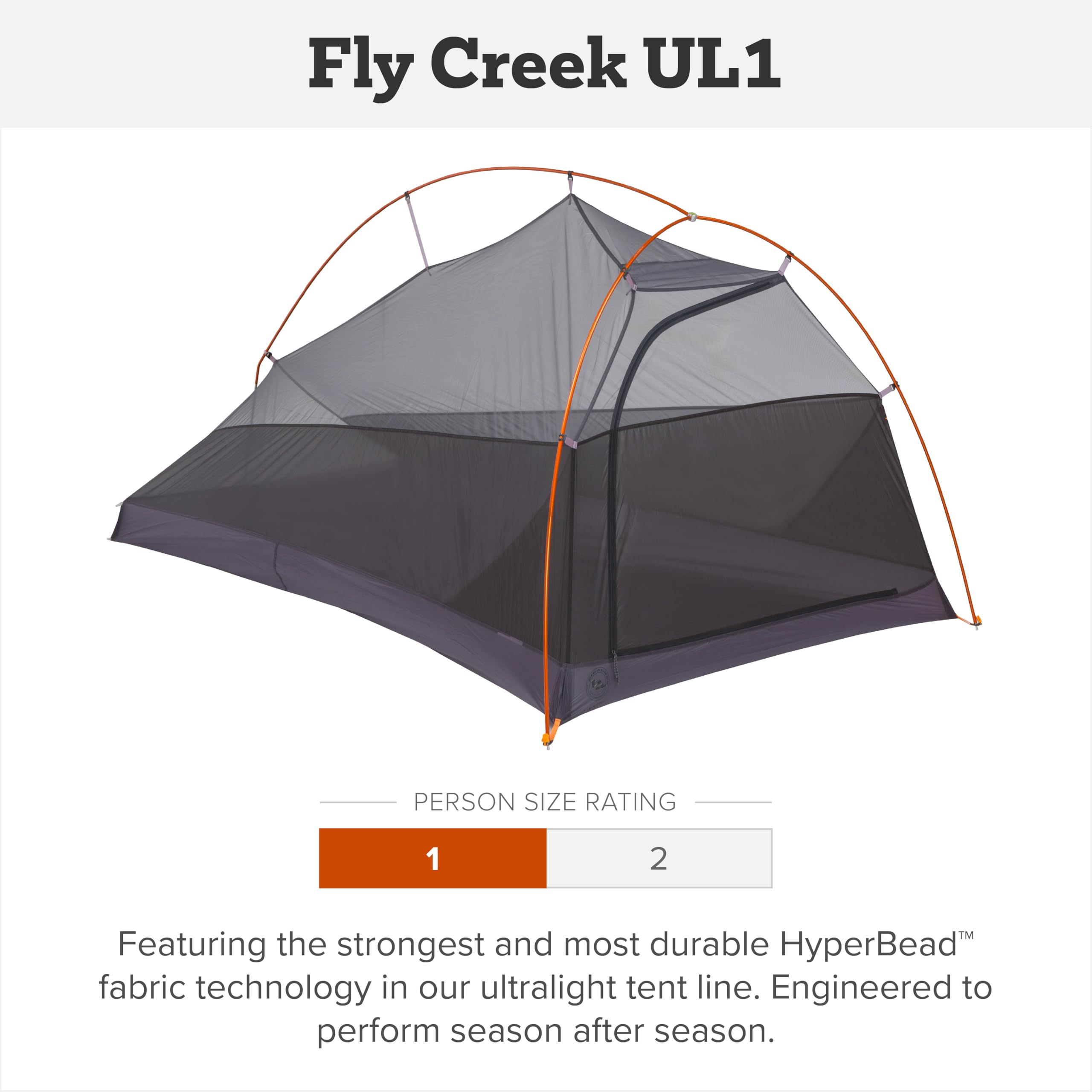 Amazon.co.jp: Big Agnes Fly Creek UL - 3シーズン バックパッキング