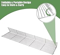 Vista 4 de GRISUN Warming Rack for Pit Boss 700FB Pellet Grill, Stainless Steel Upper Warming Rack Replacement for Pit Boss 400FB Pro 600 & Z Grills 550B