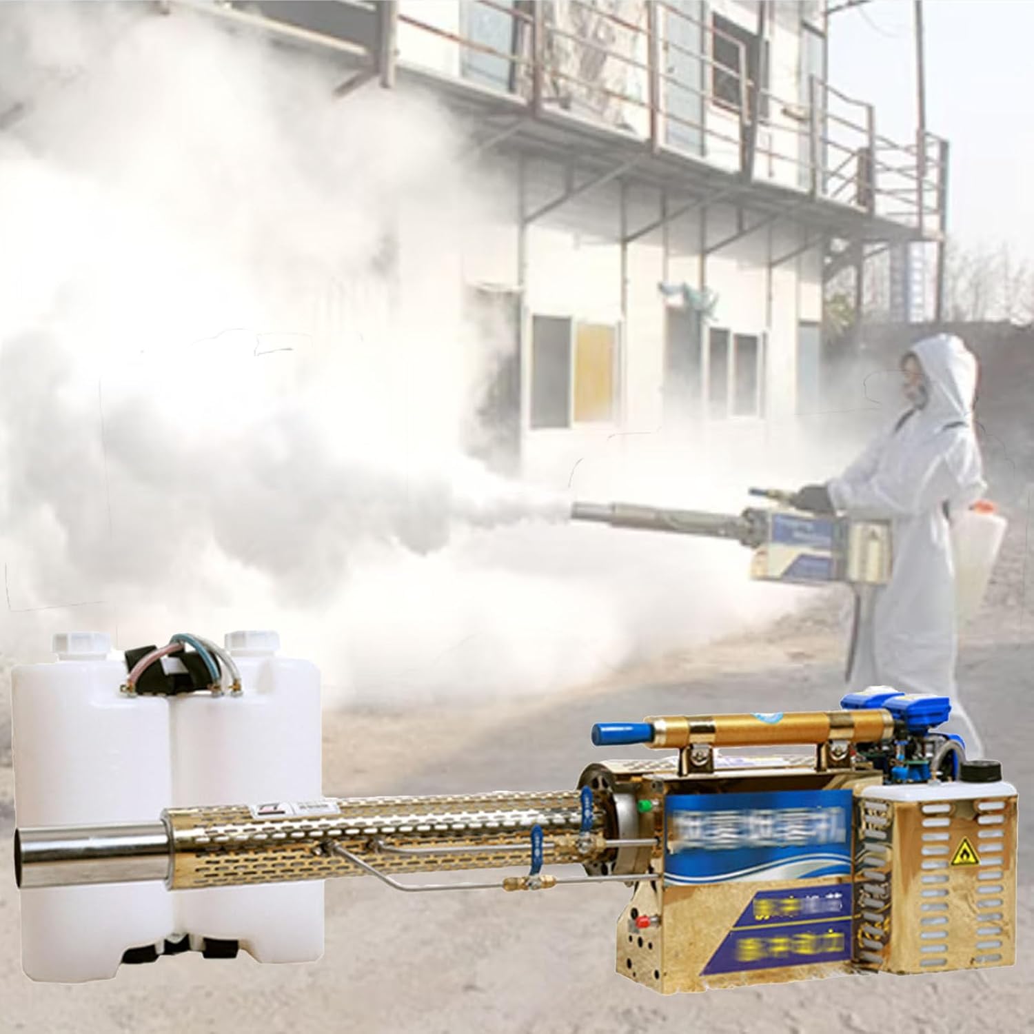 Sprayer Agricultural Portable, 15l Portable Thermal Fogger Machine,Pulse Jet Thermal Fogger, Electric Sprayer Aerosol Atomizer,for Indoor and Outdoor Disinfection 120