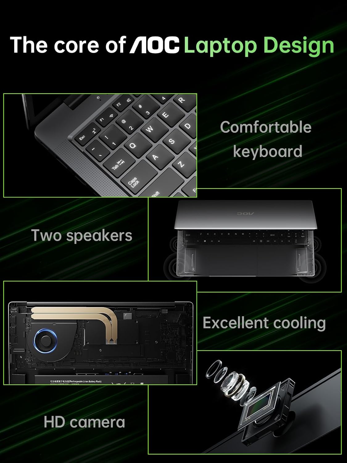2025 Gaming Laptop with AMD Ryzen 7 5700U Processor(8C/16T, Up to 4.3GHz), 16.1“ FHD Display Laptop Computer with Backlit Keyboard, 16GB RAM 512GB NVMe SSD, WiFi 6, HDMI,... - Image 6