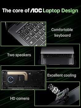 Amazon.com: 2025 Laptop with AMD Ryzen 7 5700U Processor(8C