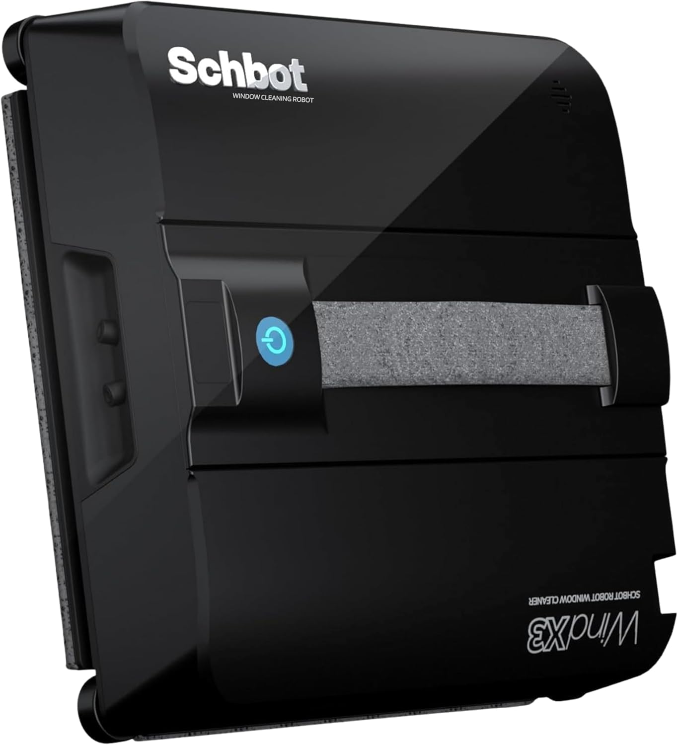 Wind X3 2026 Window Cleaning Robot – Black Robot Window Cleaner with Automatic Spray Function, Suitable for Small and Big Windows with and Without a Frame