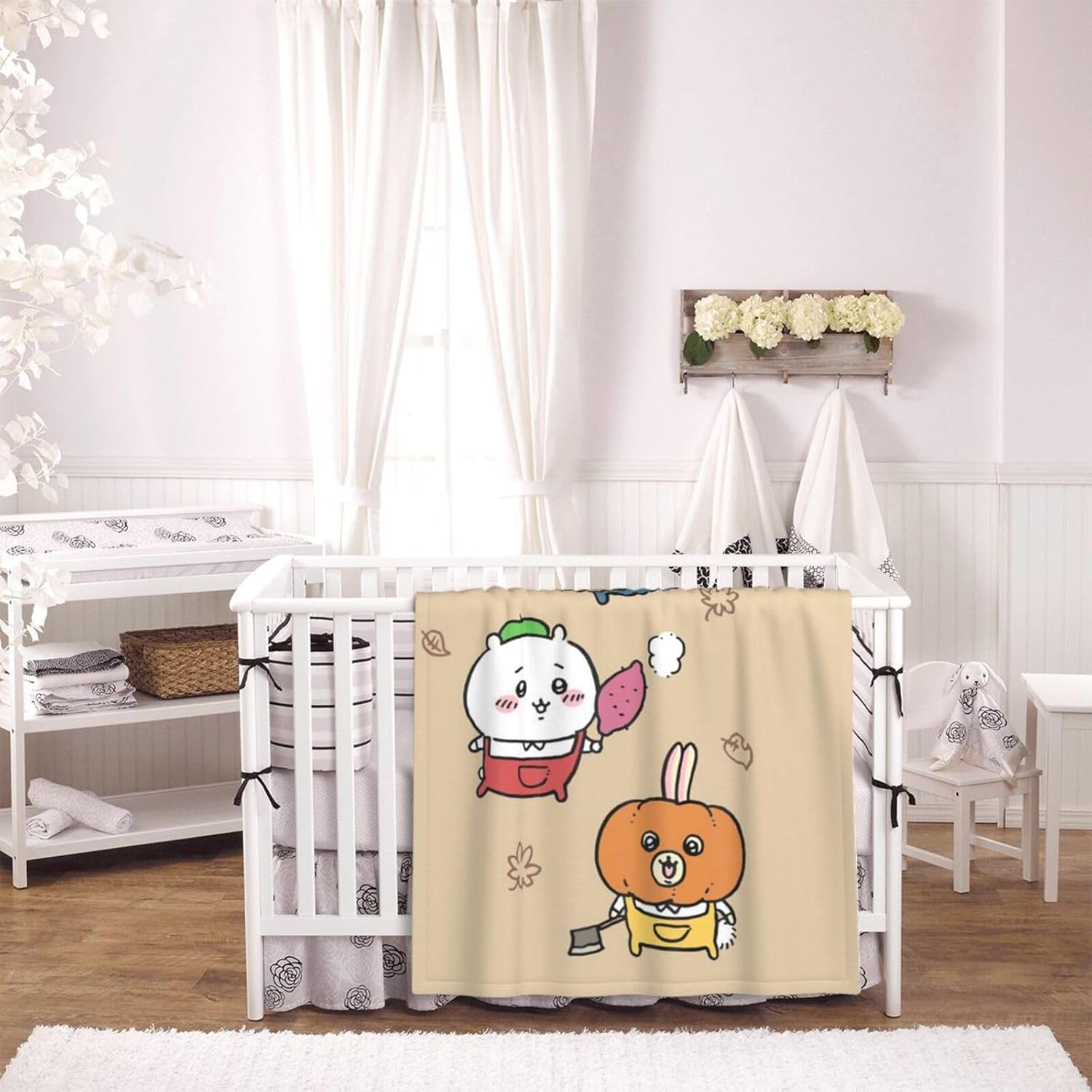 ちい-かわ かわいい タオルケット ガーゼケット 子供 子どもケット お昼寝 おなかケット ベビー バスタオル 沐浴ガーゼ ブランケット 子供毛布 保育園毛布 ゃれ 春 夏 冷房 気温差 ふわふわ 洗える プレミアムマイクロファイバー フランネル モフモフ 軽量 毛抜けない 速乾 プレゼント 子供用毛布 こども毛布