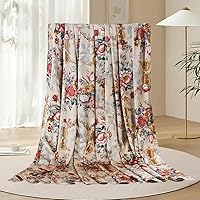 Vista 24 de Maxfeel 1 funda de edredón de seda de seda, funda de edredón, 100% seda de morera con estampado floral, seda Charmuse, Multiclolr Queen Cal.King, #08