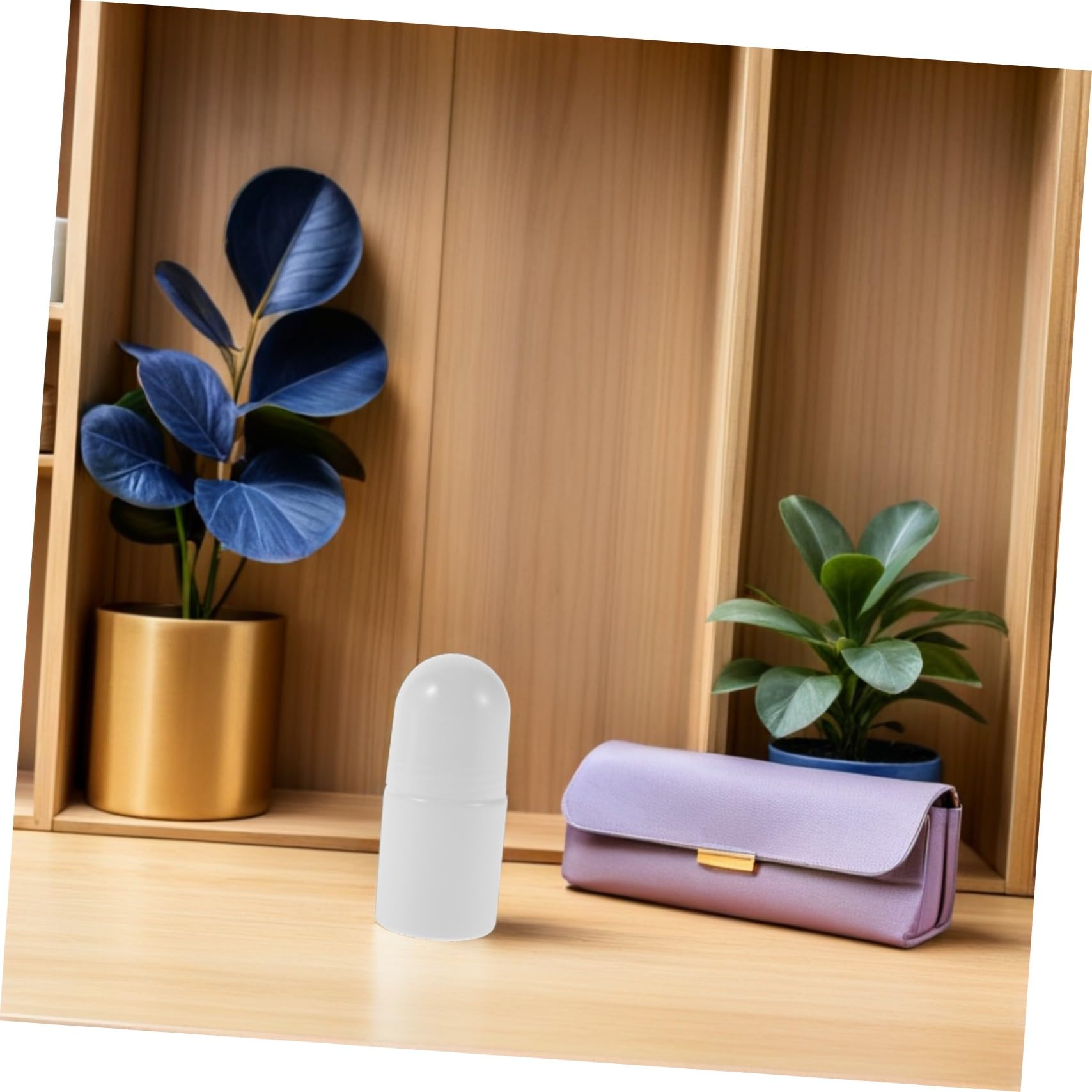 30 Stück Rollon Flaschen 50ml Kunststoff Weiß für Kosmetik | Auslaufsichere Verschlusskappe, Reisegröße für Aromatherapie, zum Abfüllen von Deodorants und Gelen