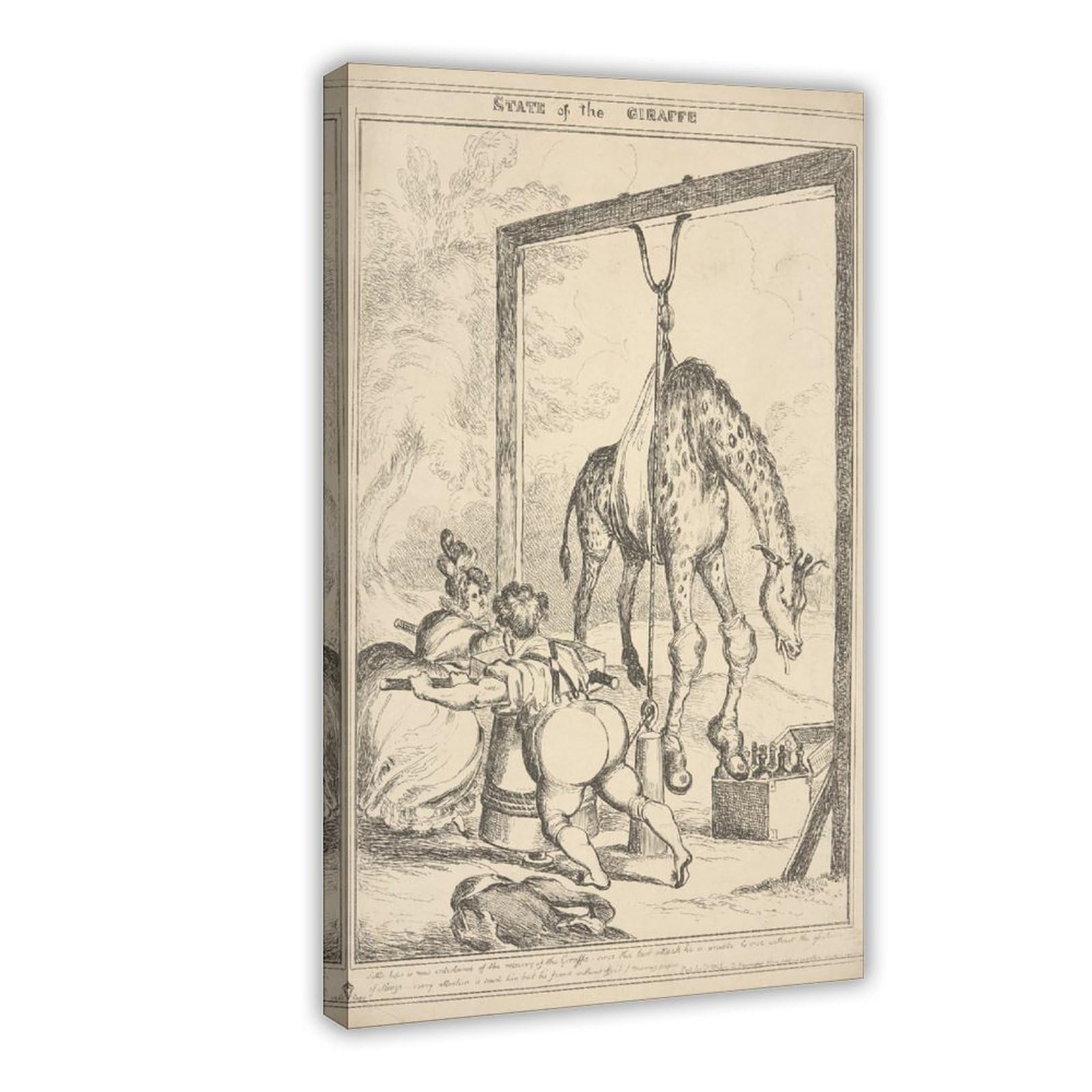 YWTJAX Póster de lienzo para decoración de dormitorio con diseño del estado