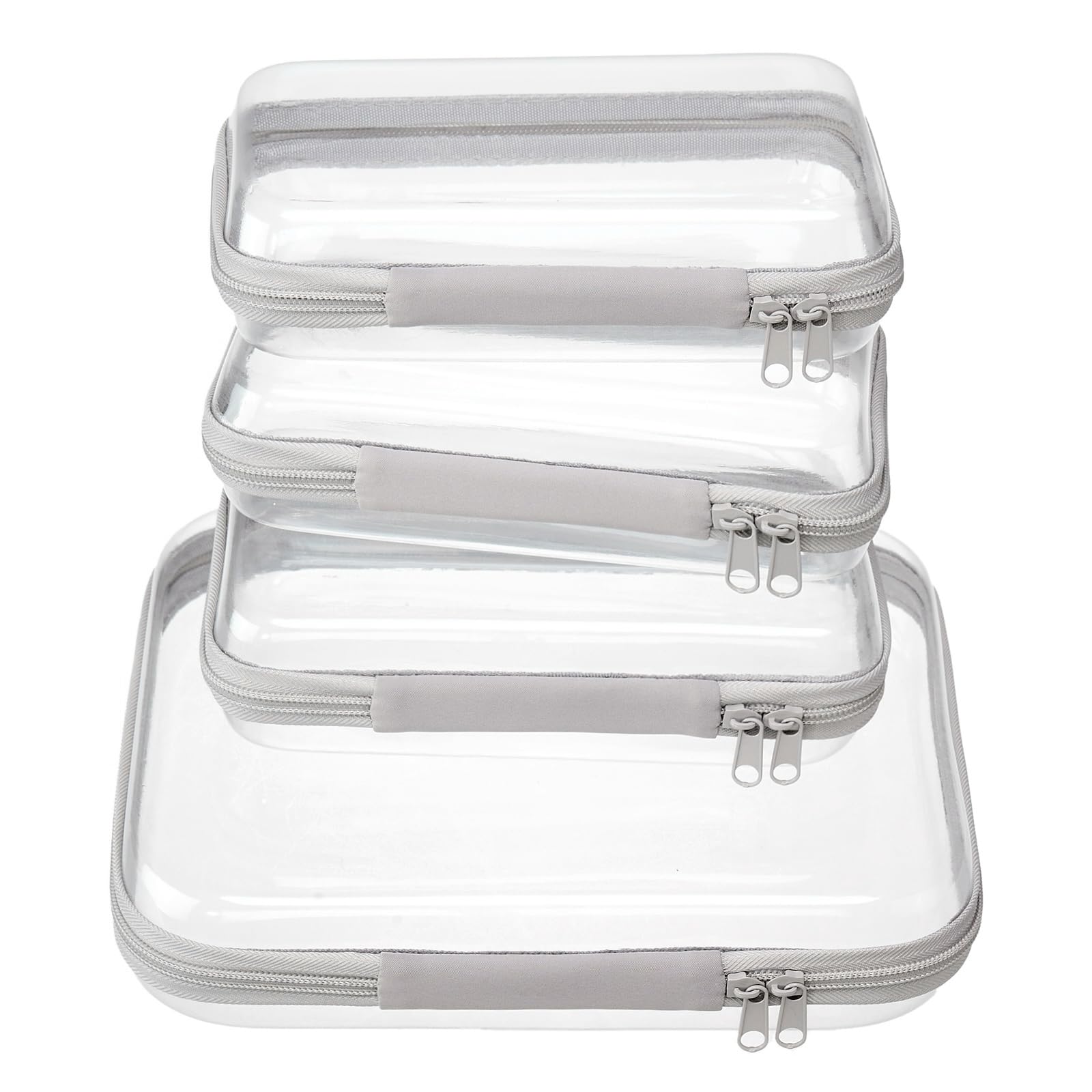 Clear Zipper Pouches - Organize Travel & Home -7