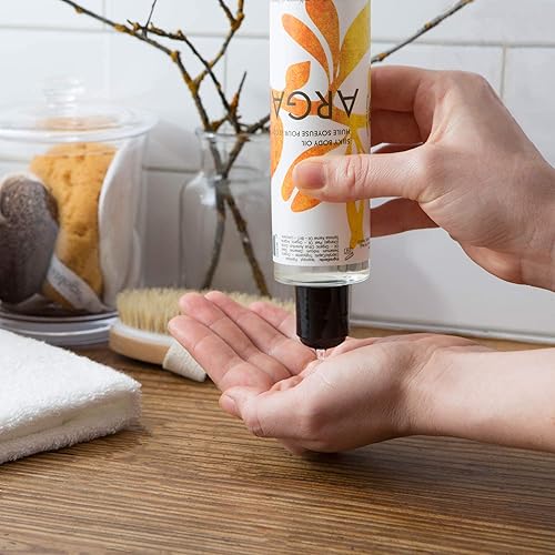 Vista 21 de Pre De Provence Aceite de argán marroquí para piel, cara, cabello y uñas (0.5 onzas), lavanda