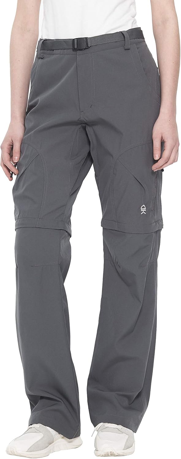 Little Donkey Andy Women's Stretch Convertible Pants Zip-Off Quick Dry Hiking Pants : Clothing