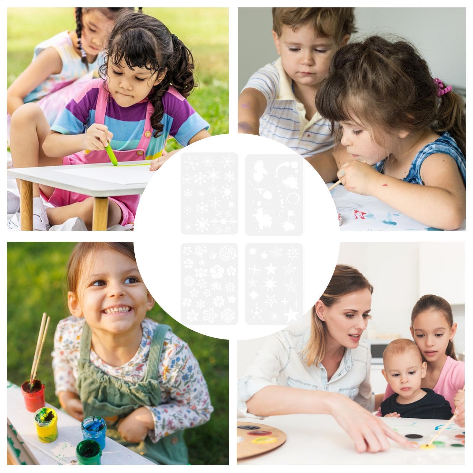 Lavabili Colori a Dita per Bambini Più Piccoli 30ML con Pennello, Pittura Per Grembiule, Atossici e Sicuri, Set Giocattoli Disegno Strumento - Giochi e Prodotti per l'Età Evolutiva
