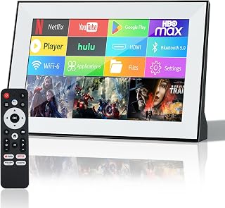 Portable TV,Small TV with Touchscreen LCD Monitor,Built in Apps,Support SD,WiFi,Bluetooth,USB, HDMI Input,Mini Smart TV Design for Home, Kitchen, RV, and Travel Use（Not Battery-Operated.）