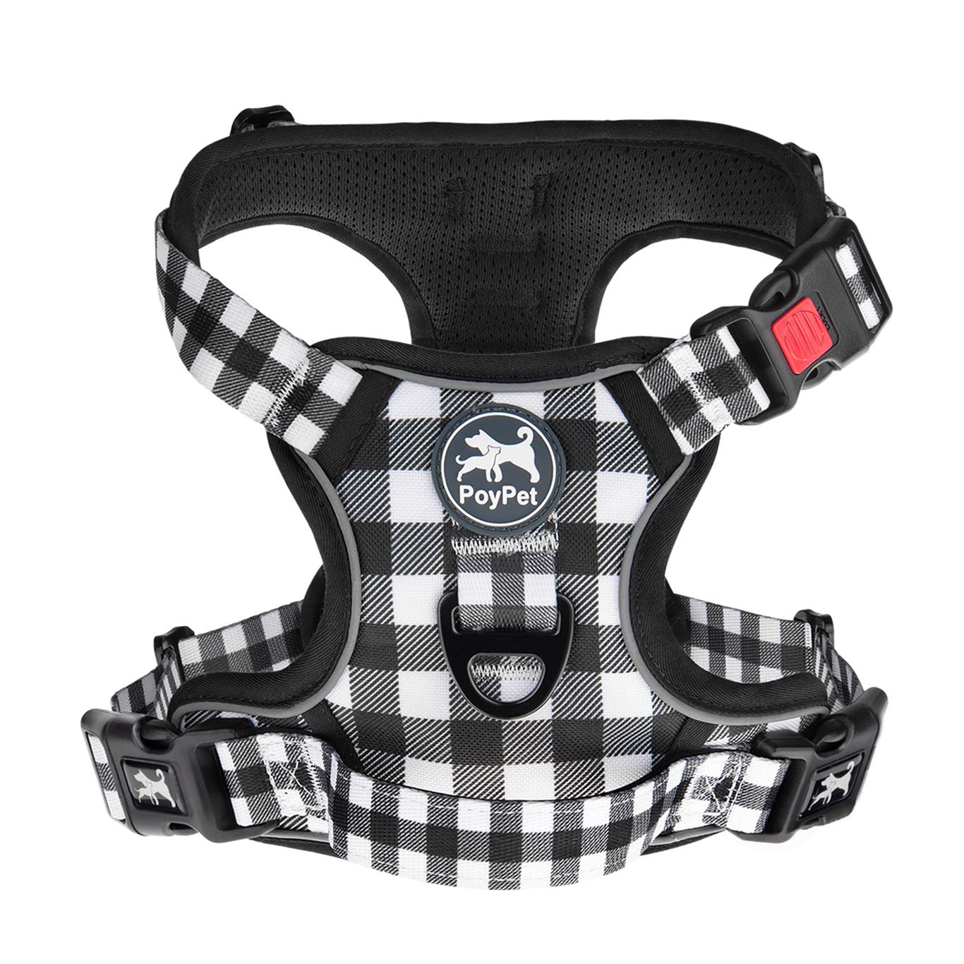 Buy PoyPet No Pull Dog Harness, [Release at Neck] Reflective Adjustable
