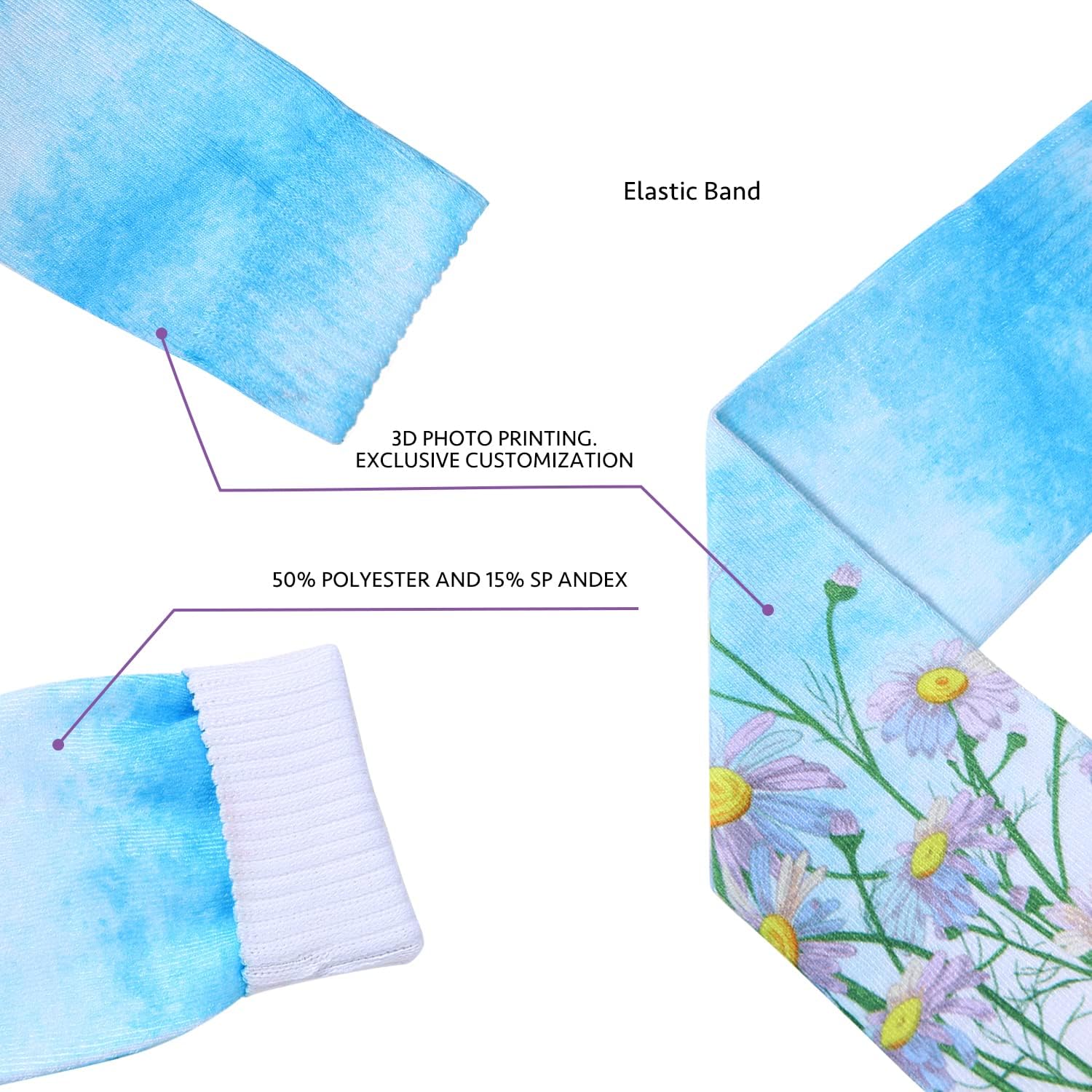 Benefeet Sox Funny Socks for Women Girls Novelty Crazy Design Patterned Casual Cotton Crew Socks Cute Ankle High Dress Sock - Image 7