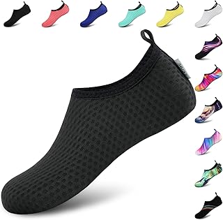 Water Sports Shoes Barefoot Quick-Dry Aqua Yoga Socks Slip-on for Men Women