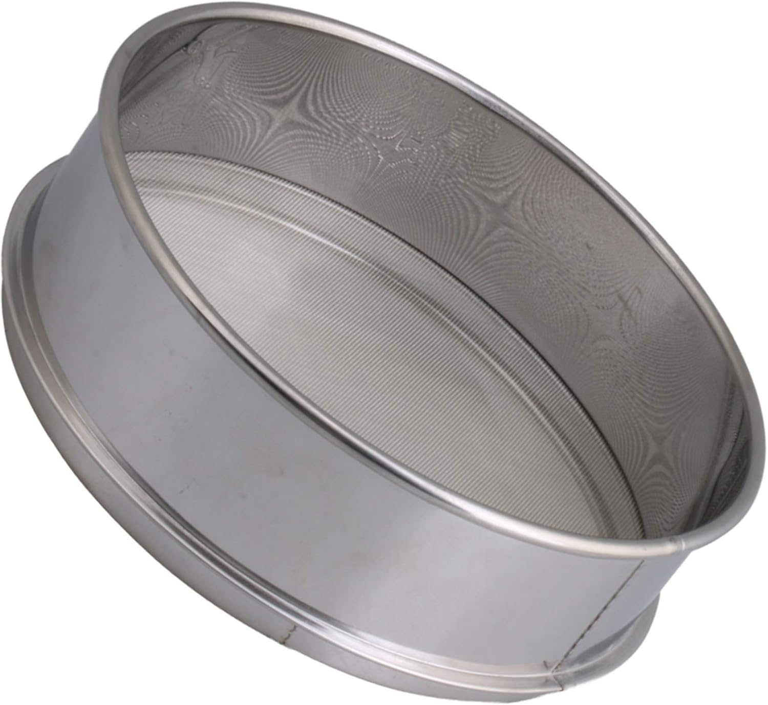 RDEXP Flour Sifter Flour Sieve Stainless Steel Round Sifter for Baking Powdering