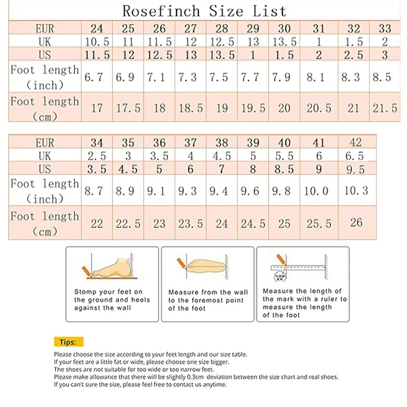 Rosefinch Chaussures de Danse Latine pour Femmes Salsa Tango Chacha Chaussures de Danse de Salon pour Filles Enfants