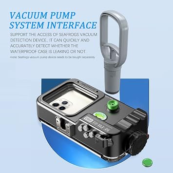 Waterproof Phone Case for Underwater Photography - 130 ft/40 m Professional Diving Case - Universal Type