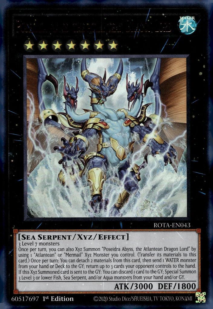 Amazon.com: Poseidra Abyss, The Atlantean Dragon Lord - ROTA-EN043