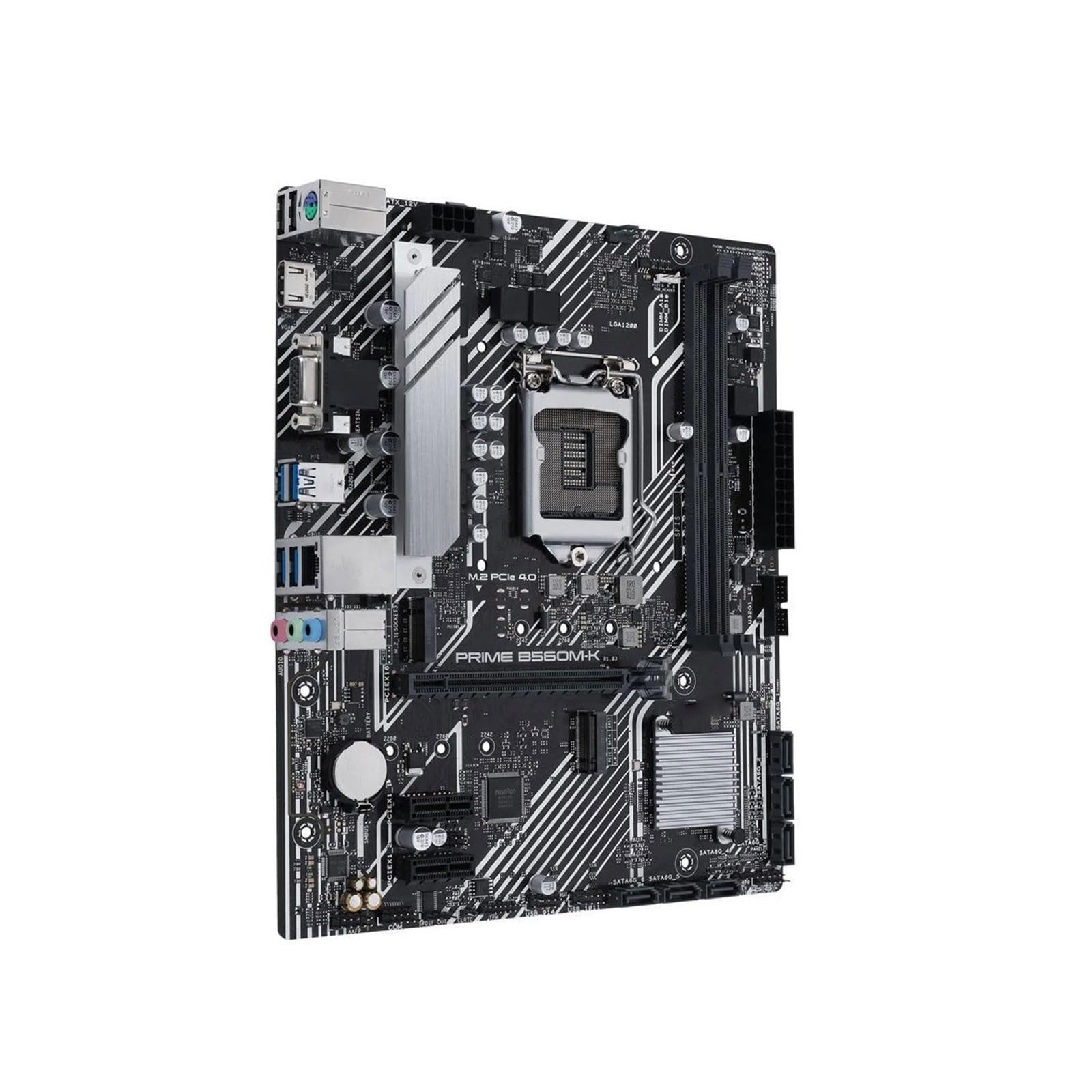 Placa Base Placa Base Fit For ASUS Prime B560M-K con zócalo LGA 1200 DDR4 M.2 NVME SSD for Placa de Escritorio Original, B560