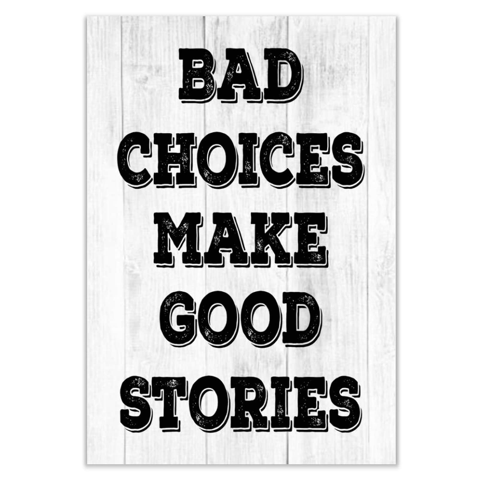 Décoration murale moderne en bois à suspendre de 30x45 cm pour salon