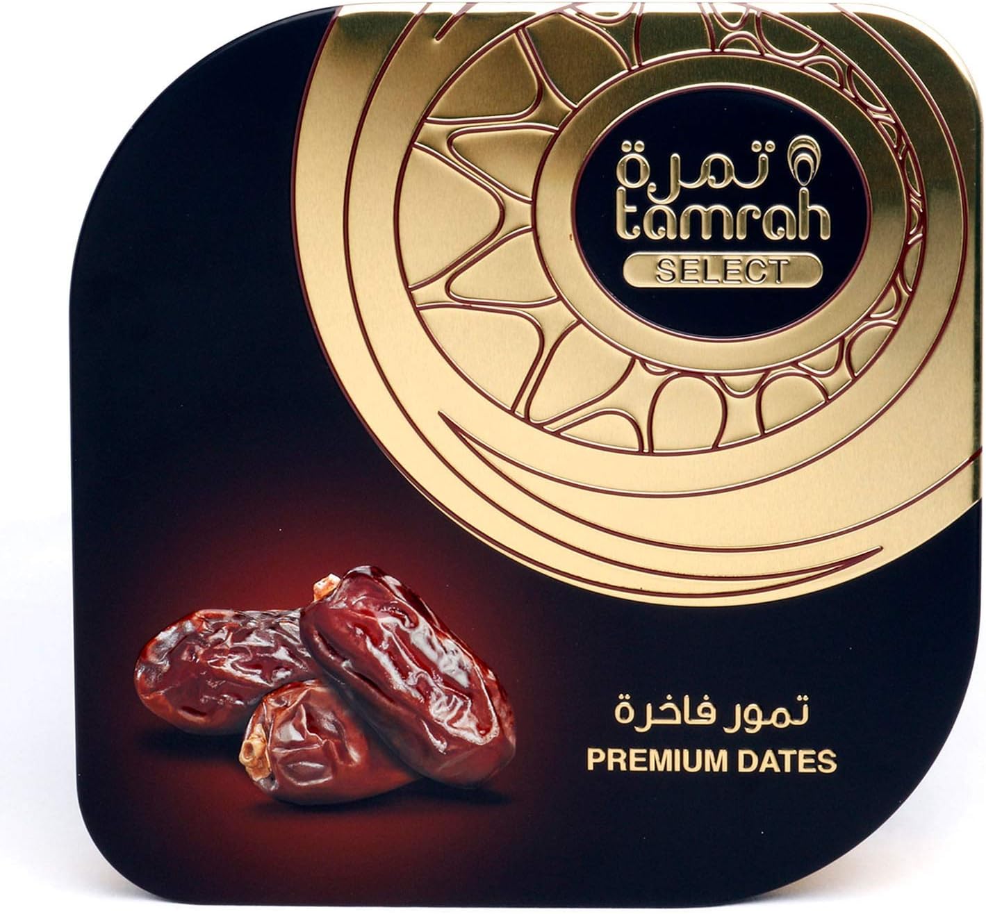 Tamrah Select Premium Khudari Plain Date Tin 493GM