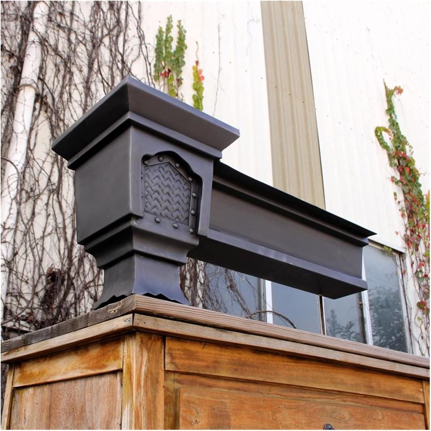 Rain Chains Copper Eaves Ditch Courtyard Villa Eaves Sun Room Rainwater