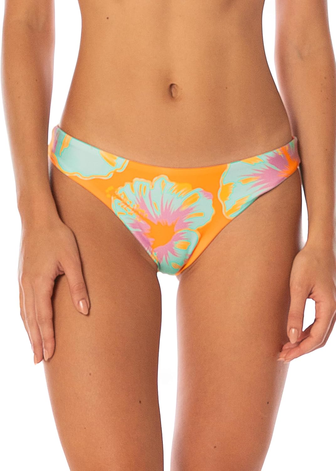 Maaji Women's Hawaiian Floral Reversible Low Rise