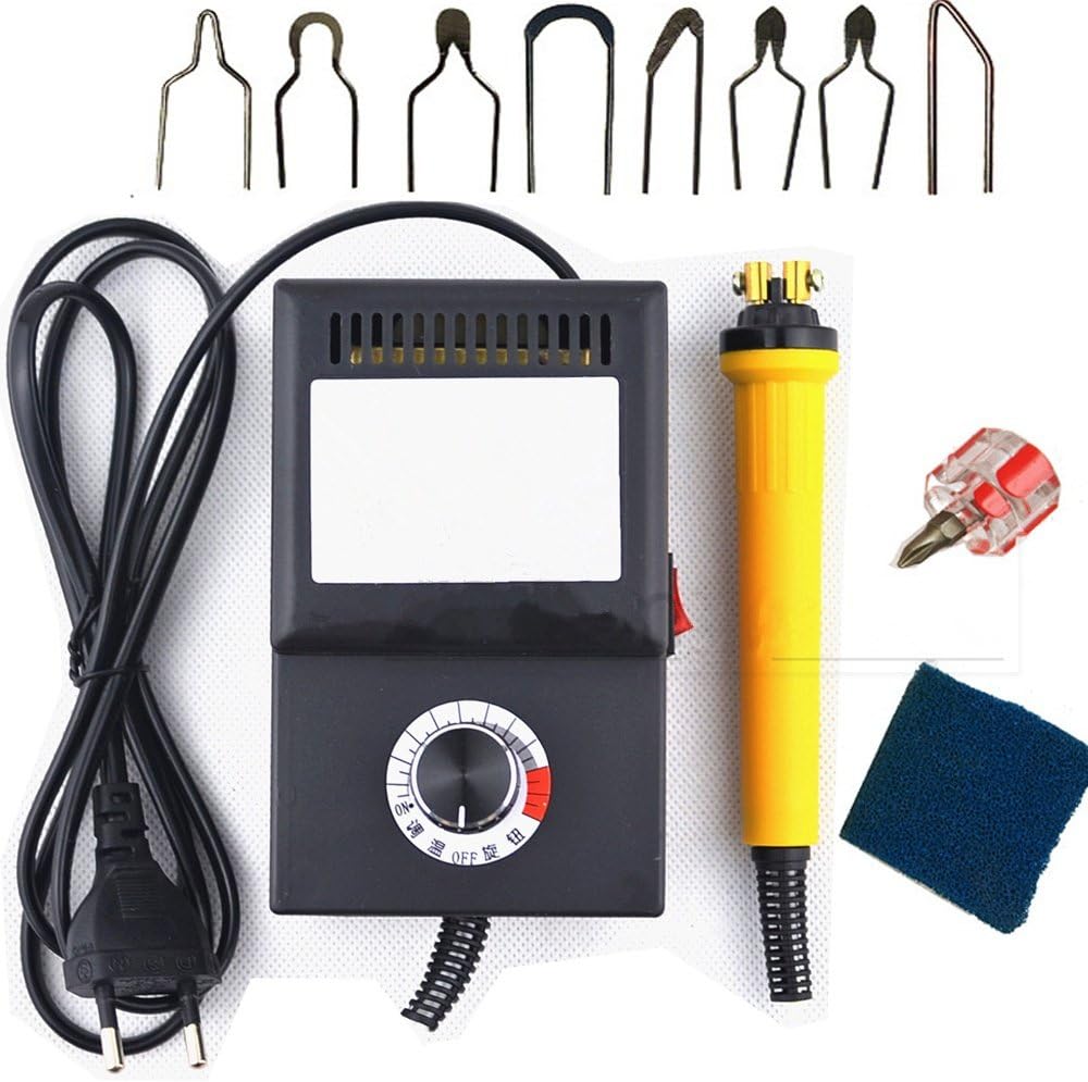 New 110V25W Multifunction Pyrography Machine Gourd Wooden Pyrography Suit 2 Pyrography Pen+20 Solder Tip Blade for Gourd,Plank,Leather …