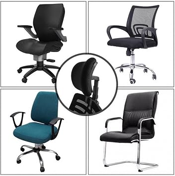 Mesh Office Chair Headrest Attachment – Ergonomic Detachable Neck Support, Clip-On & Breathable, for Men Women