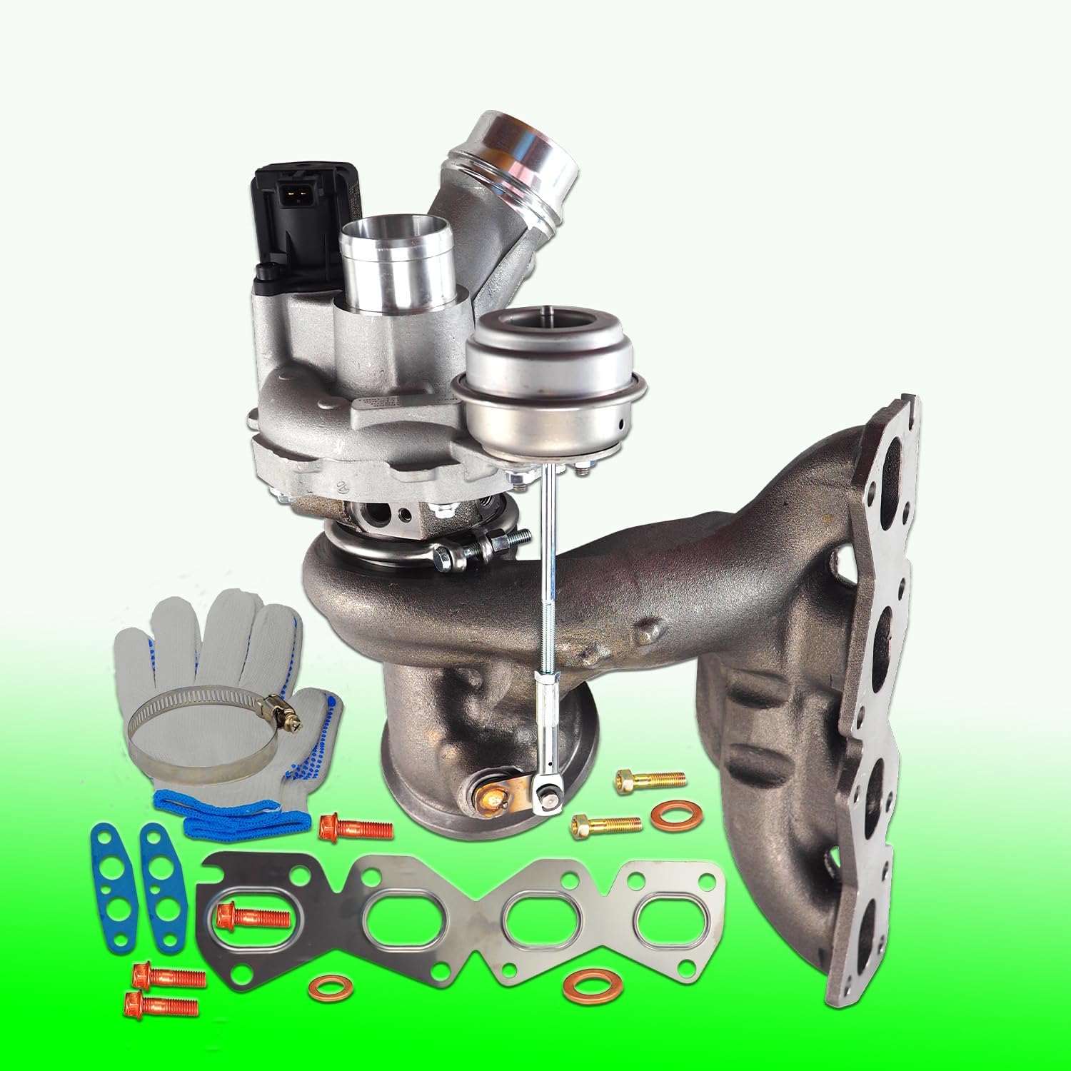 820021-0001 11624501147 11627633925 MGT1549ZDL Turbocharger Compatible With BMW 114i 116i 118i 316i N13B16 1.6L Engine 809200-0004 819997 7633925 7645758 Turbo