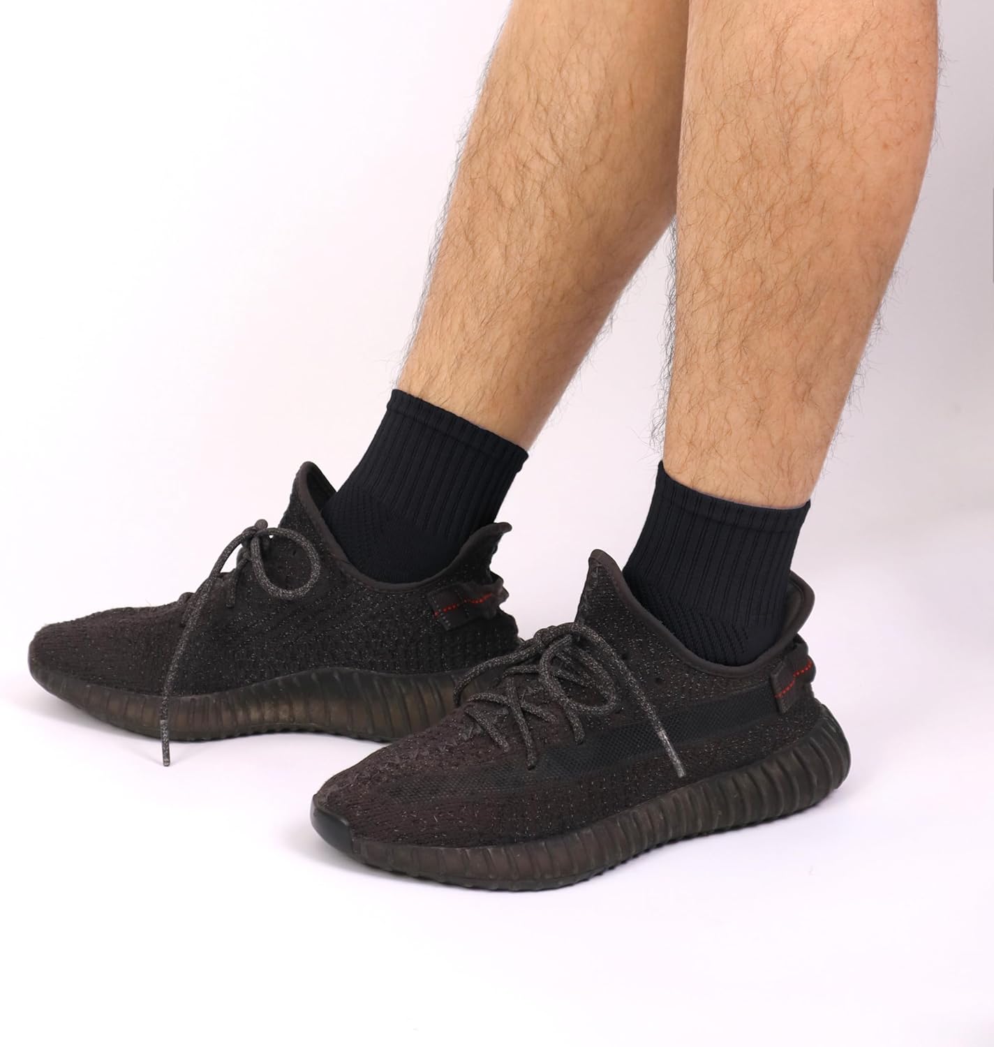 SERISIMPLE Men’s Bamboo Viscose Ankle Quarter Thin Socks Breathable Soft Summer Mesh Design, Anti-Odor Casual Dress 5 Pairs - Image 5