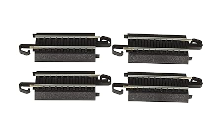 Bachmann Trains Snap-Fit E-Z Track 3 Straight Track (4/Card)