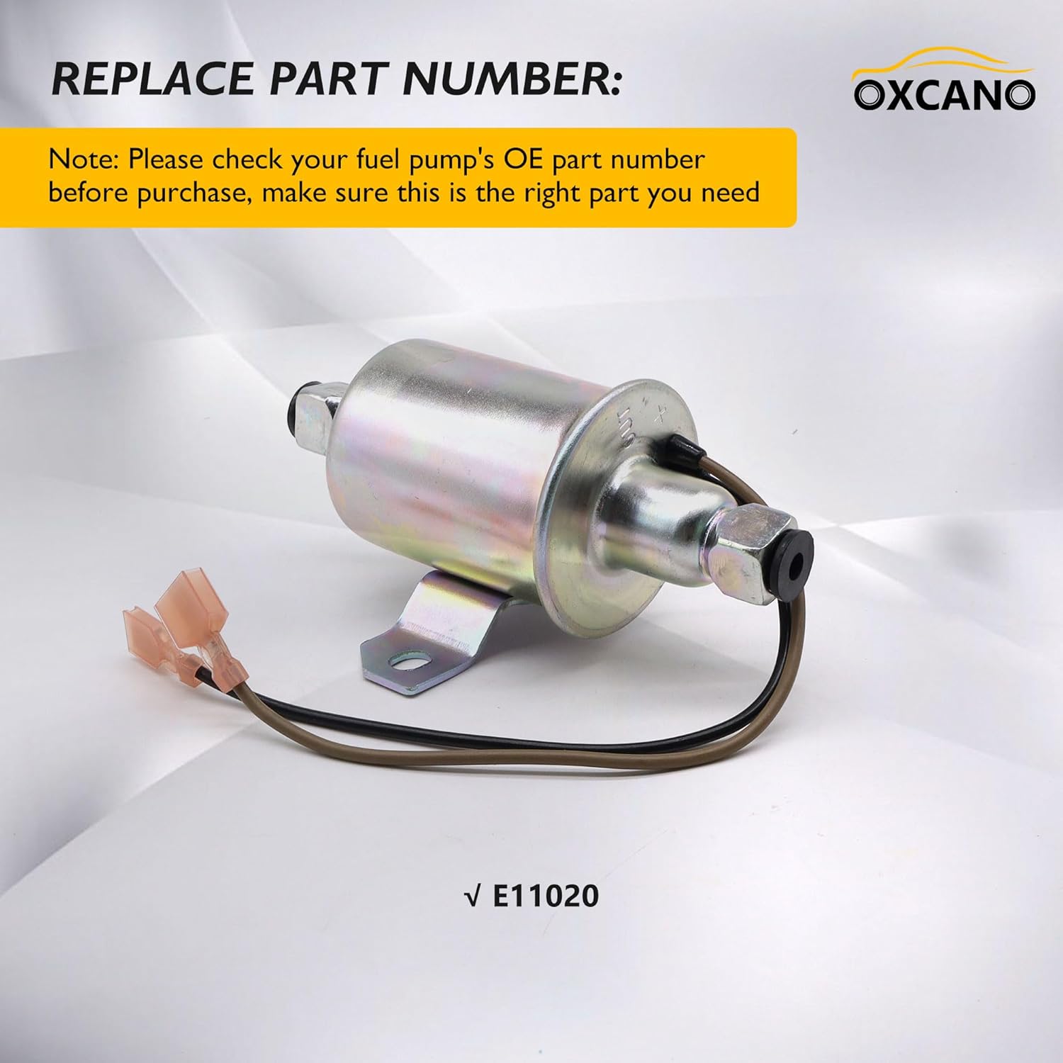 E11020 Electric Fuel Pump 12V Compatible with Onan Generator Fuel Pump