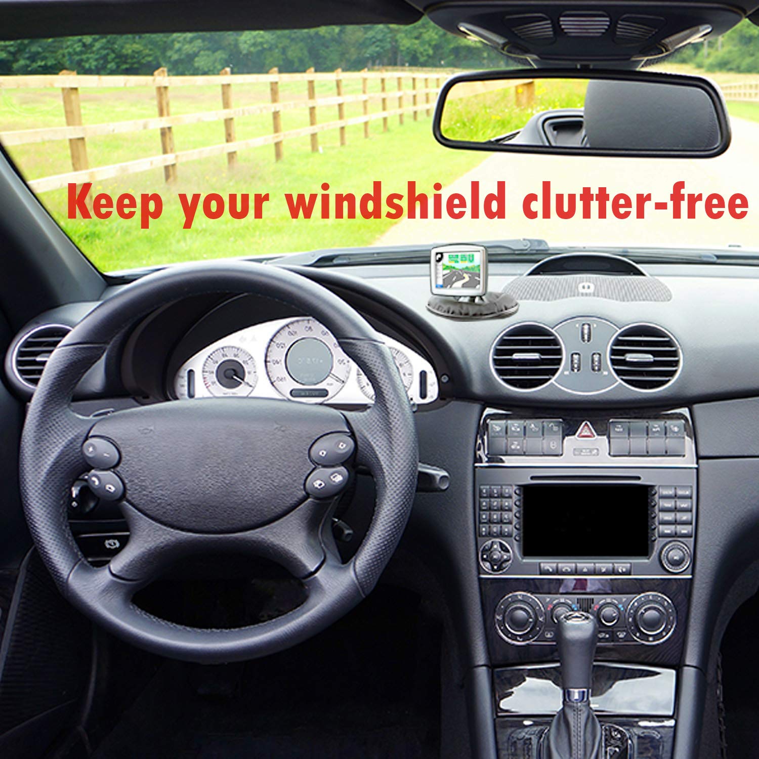 Universal Ponderado GPS navegación dash-mount