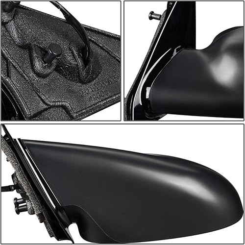 Miniatura 4 de DNA Motoring OEM-MR-GM1321235 Estilo de fábrica Powered+Heated Espejo de la puerta de vista lateral derecha