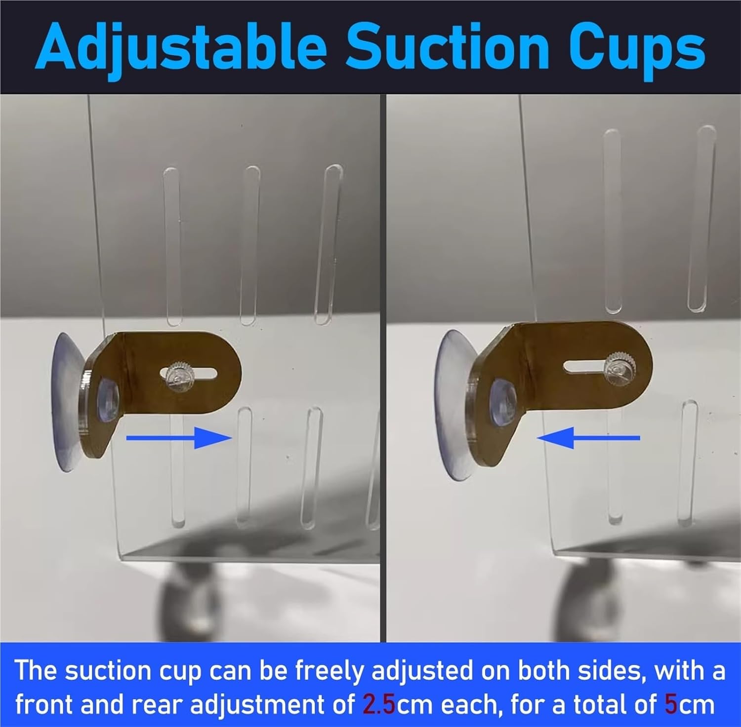 Acrylic Fish Tank Divider - Clear Aquarium Separator, Baffle Plate for Fish Partitioning, 40x50cm (15.7x19.7in) - Create Unique Aquatic Environments with Easy Install Net