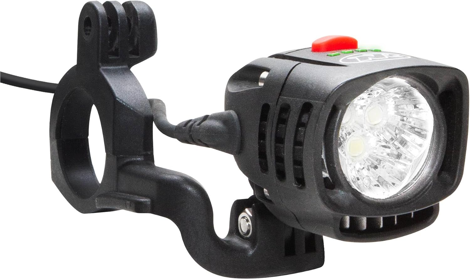 NiteRider EPro 1000 E-Bike Headlight – 1000 Lumen Hardwired Electric Bike Light, IP64 Water Resistant, 2 Modes Steady/Pulse, 12V–40V Compatible, Handlebar Mount, for Class 1/2/3 E-Bikes